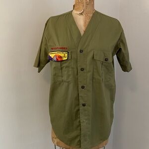 ‘70’s Boy Scout Short Sleeved Uniform Shirt